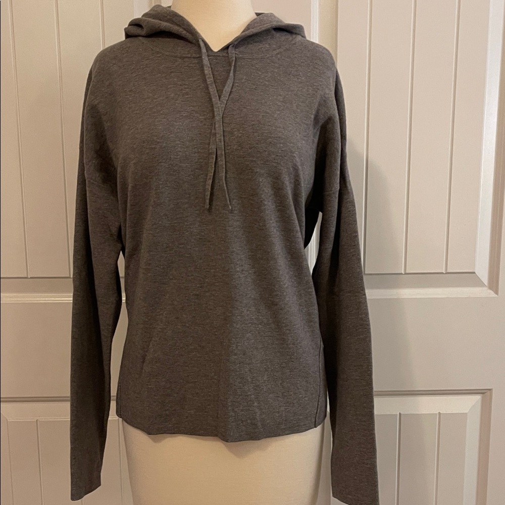 Banana Republic Charcoal Women's Hooded Sweater